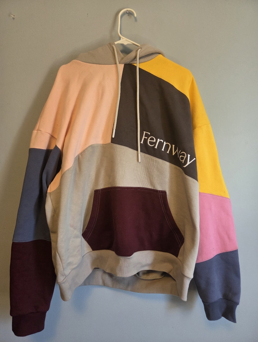 Colorblock Pullover Fernway Hoodie - Multi-Color